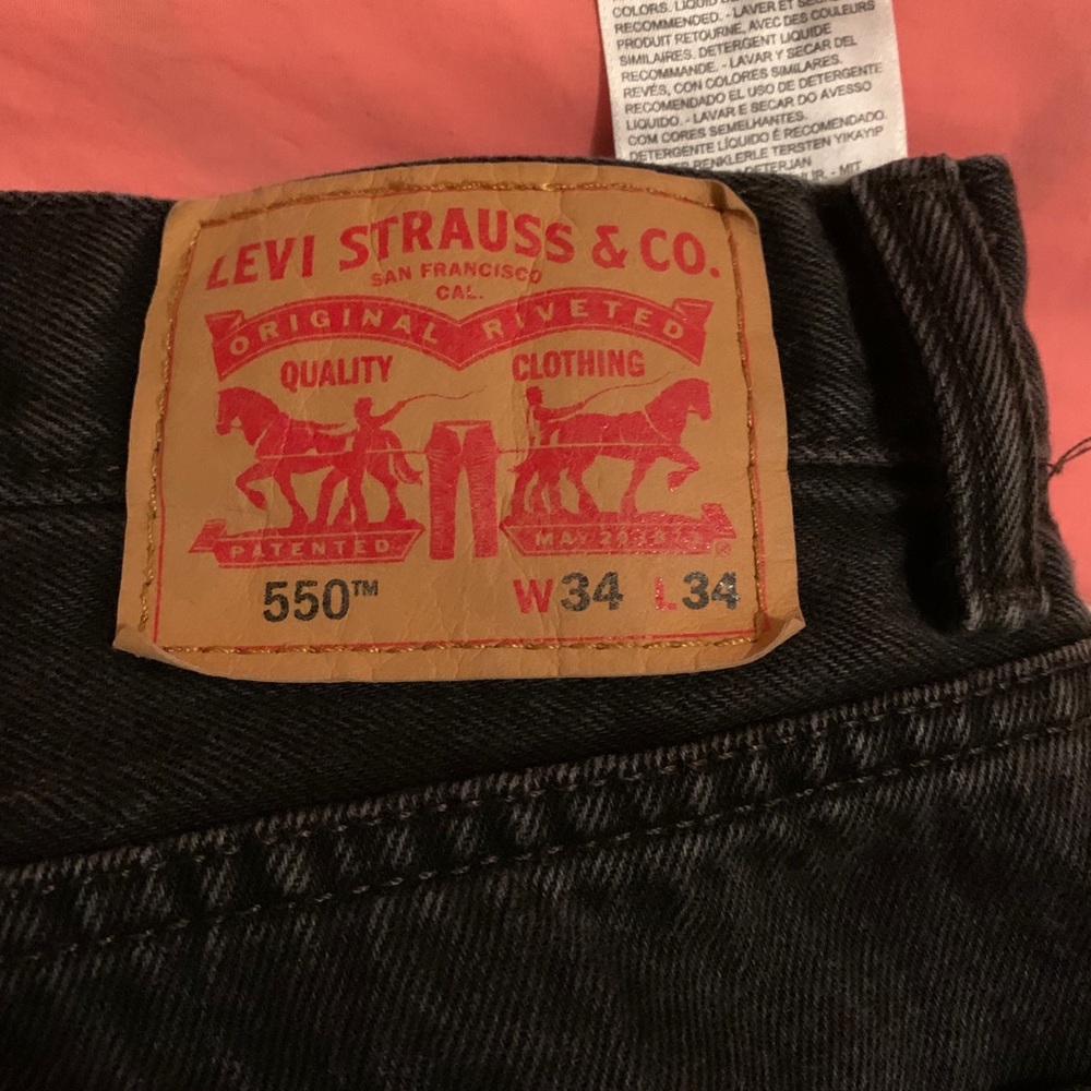 Men’s Black Levi’s